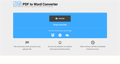 Desktop Screenshot of pdftowordconverter.org